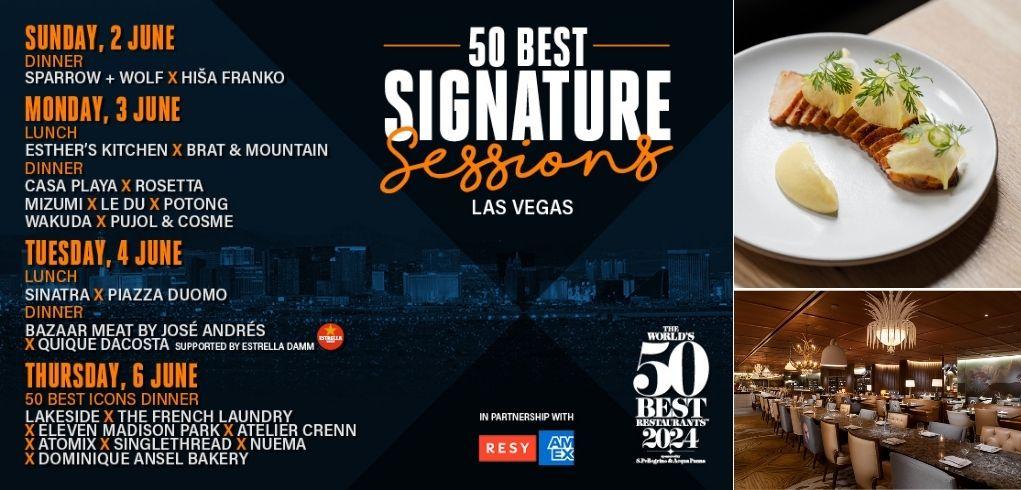 signature session The World’s 50 Best Restaurants 2024